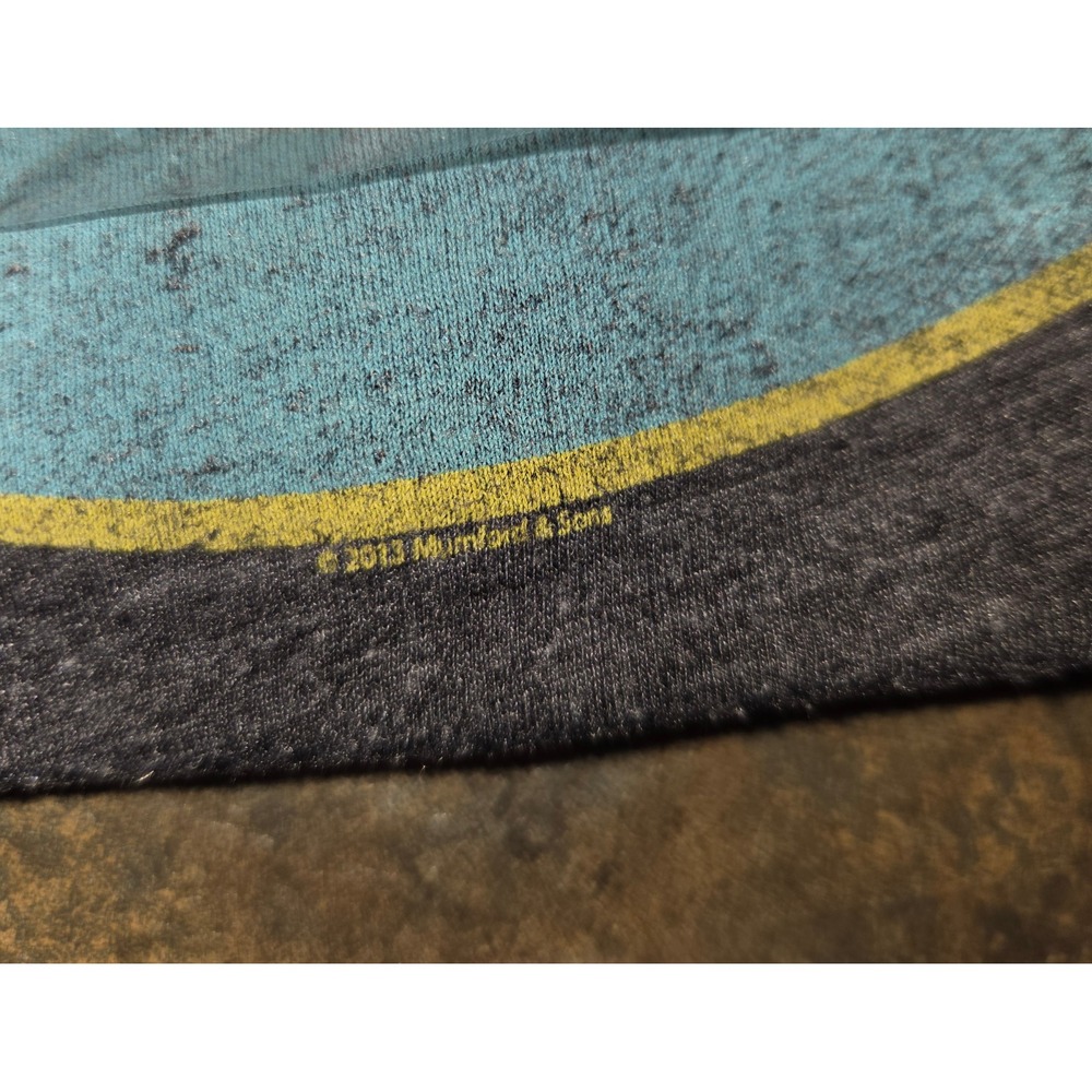 Mumford & Sons T-Shirt Small Gray Excellent 2013 Howling Wolf Band Tee - Picture 8 of 8